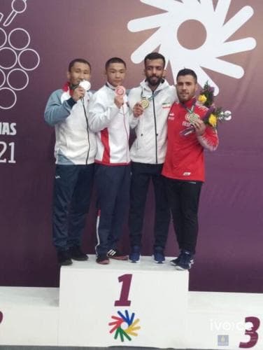 Дифлимпын наадмын чөлөөт бөхийн төрөлд Н.Эрхэмбаяр аваргаллаа