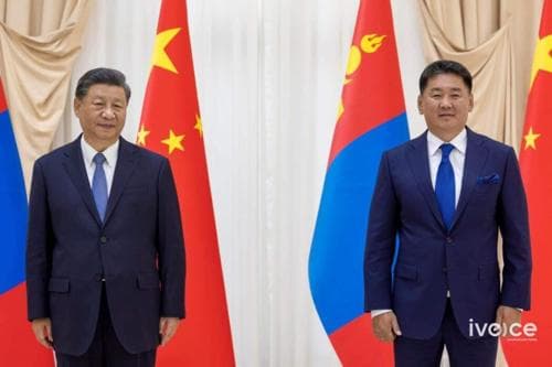 Монгол Улсын Ерөнхийлөгч У.Хүрэлсүх БНХАУ-ын дарга Ши Жиньпин-тэй уулзлаа