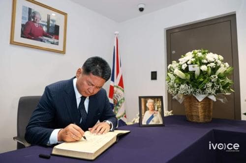 Монгол Улсын Ерөнхийлөгч Ухнаагийн Хүрэлсүх Хатан хаан II Элизабет таалал төгссөнд эмгэнэл илэрхийлэв