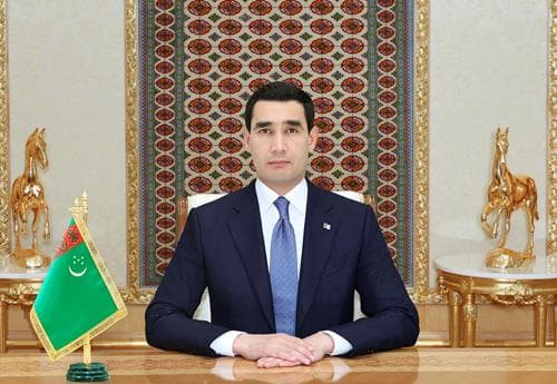 Туркменистан Улсын гурав дахь Ерөнхийлөгч Сердар Бердымухамедов