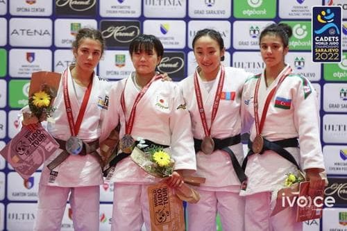 М.НАНДИН-ЭРДЭНЭ жудо бөхийн өсвөр үеийн ДАШТ-ээс хүрэл медаль хүртлээ