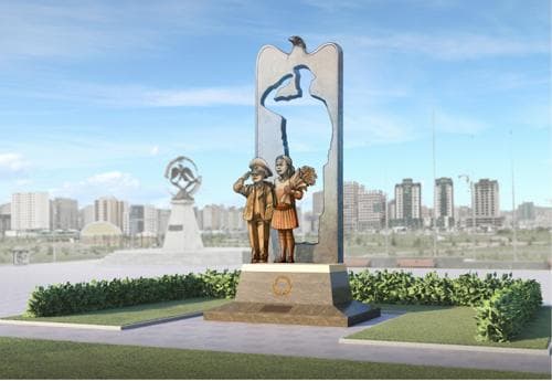 "Гэрэлт хөшөө"-ний загварыг бүтээжээ