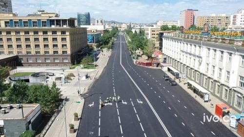 Багшийн дээдийн уулзвараас ШУТИС-ийн уулзвар хүртэлх авто зам засварыг дуусгаж, хөдөлгөөнийг нээлээ