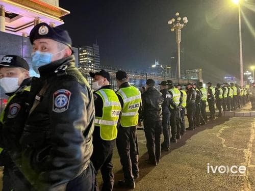 "Монголдоо сайхан амьдаръя" залуусын жагсаалыг цагдаагийн хүчээр тараав